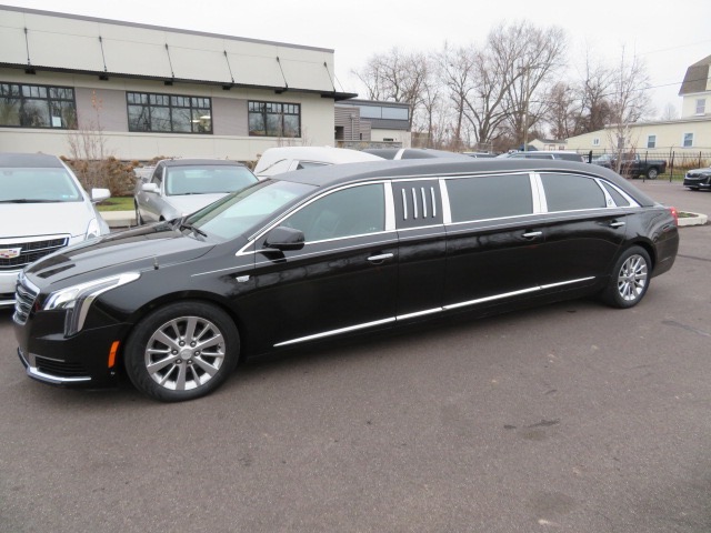 Used 2018 Cadillac S&S 70 Inch Stretch Limousine for sale $69,500 at Heritage Coach Company in Pottstown PA