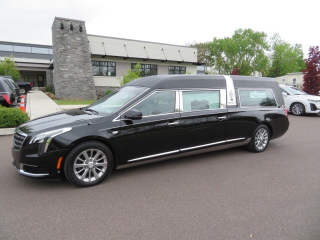 Used 2019 Cadillac S&S Masterpiece Hearse for sale $85,000 at Heritage Coach Company in Pottstown PA