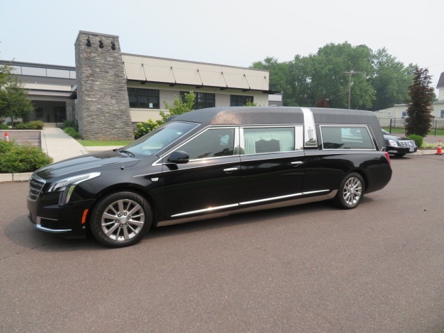 Used 2019 Cadillac S&S Masterpiece Hearse for sale $85,000 at Heritage Coach Company in Pottstown PA