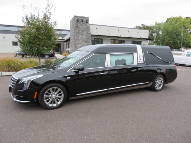 Used 2019 Cadillac S&S Masterpiece Hearse for sale $85,000 at Heritage Coach Company in Pottstown PA