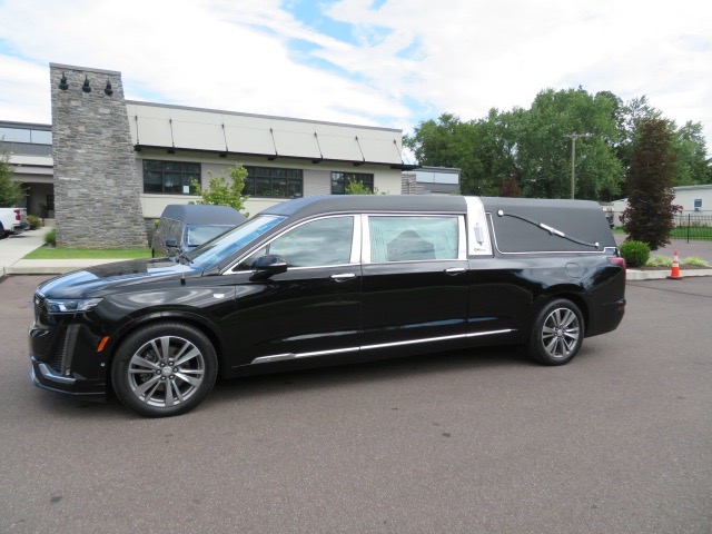 Used 2021 Cadillac S&S Victoria Hearse for sale $108,000 at Heritage Coach Company in Pottstown PA